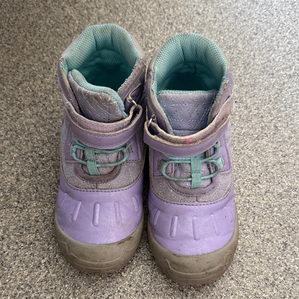 Stride Rite  Purple and Gray boots